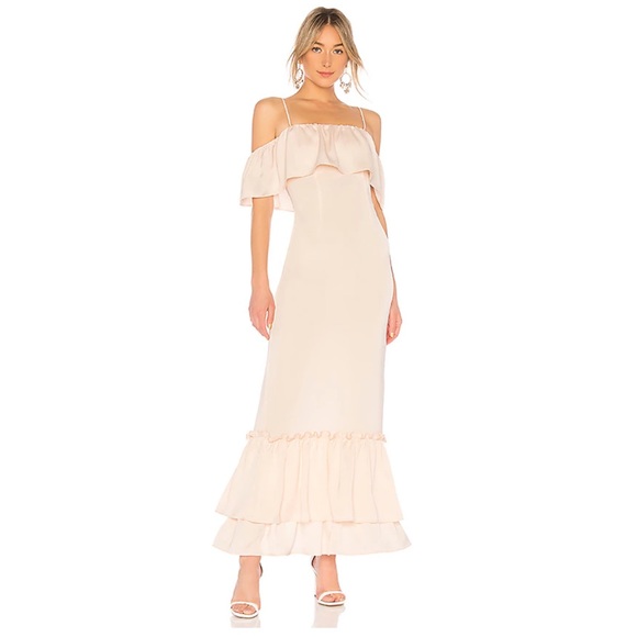 REVOLVE tiered ruffled gown NEW with tags - Picture 2 of 4